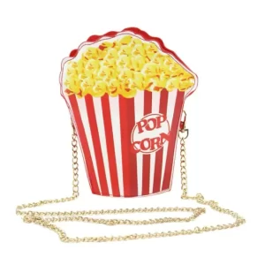 Bolsa Divertida em Formato de Pipoca