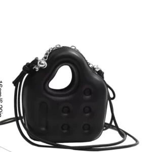 Mini Bolsa Divertida Transversal de Biscoito