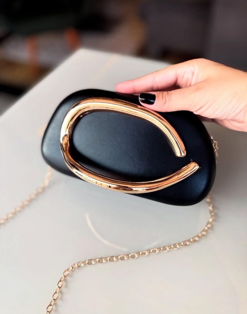 Bolsa Clutch Carteira De Mão Casamento Madrinhas Festa Luxo - Imagem 2