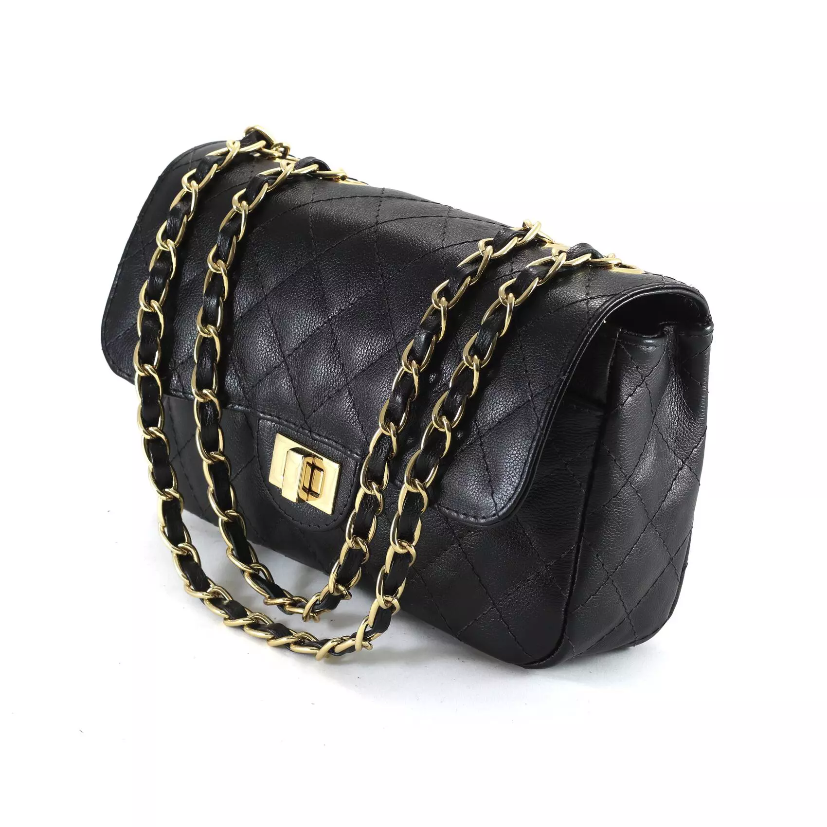 Bolsa Feminina Corrente Transversal Ombro Matelassê Lateral. - Imagem 2