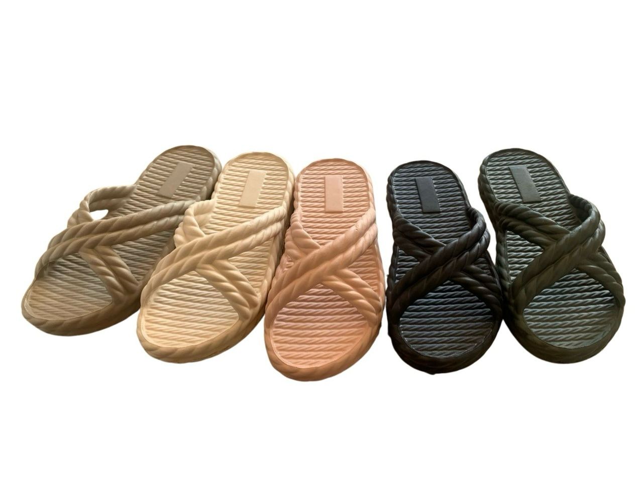 Chinelo Nuvem Trançado Baixo Slider