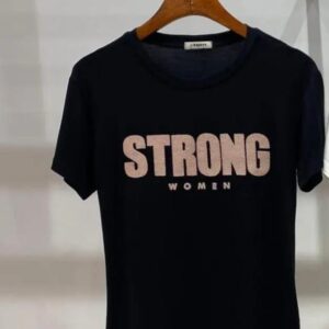 T-shirt baby look Strong Woman