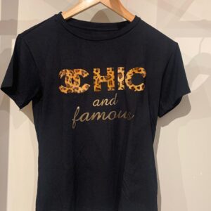 T-shirt baby look Chic and Famous