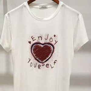 T-shirt baby look Enjoy Yourself