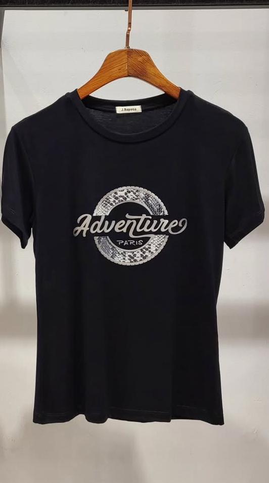 T-shirt baby look Adventure