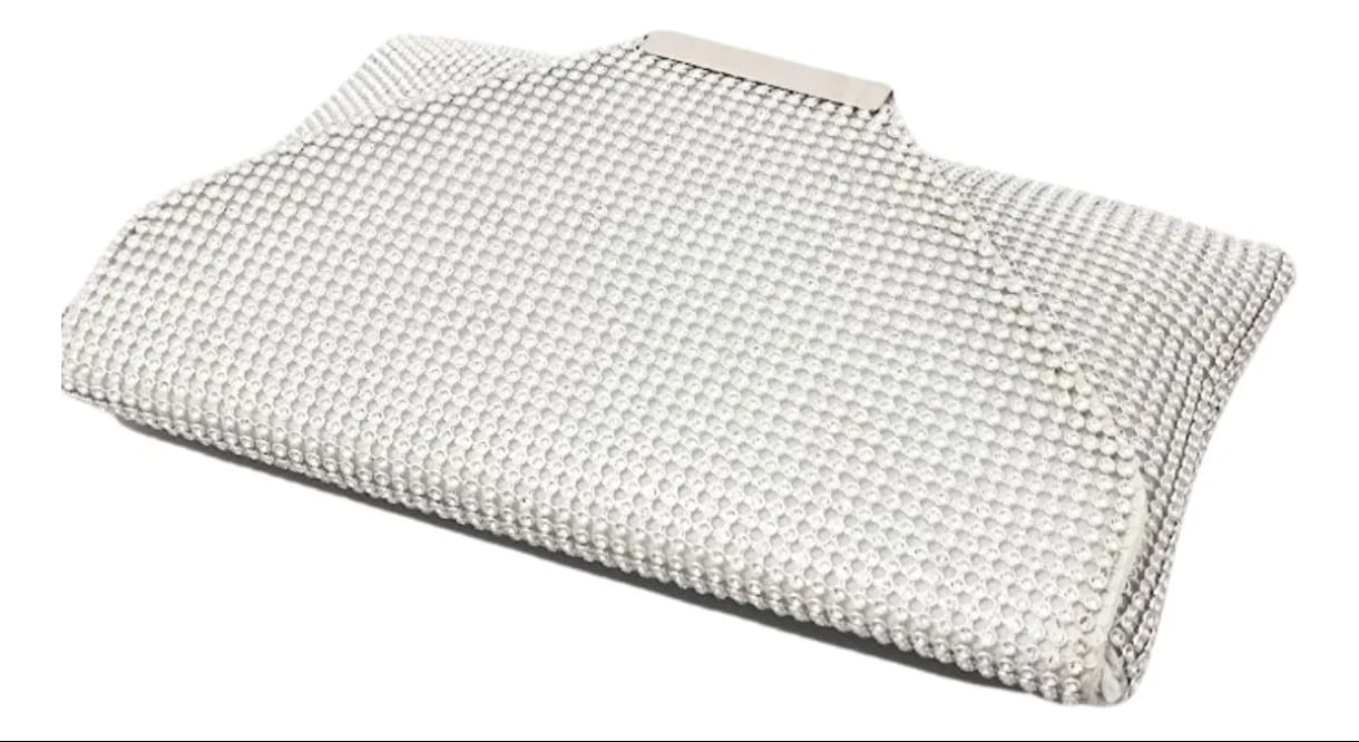 Bolsa Clutch Carteira Festa Brilho Strass Casamentos Baladas - Imagem 8