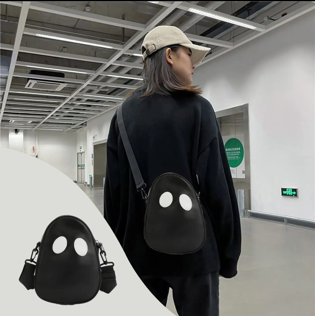 Bolsa de Ombro tiracolo Fantasma